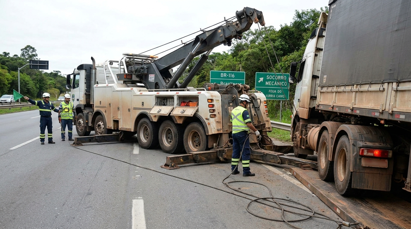 Guincho para Caminhão no Bodocongó, Campina Grande‑PB