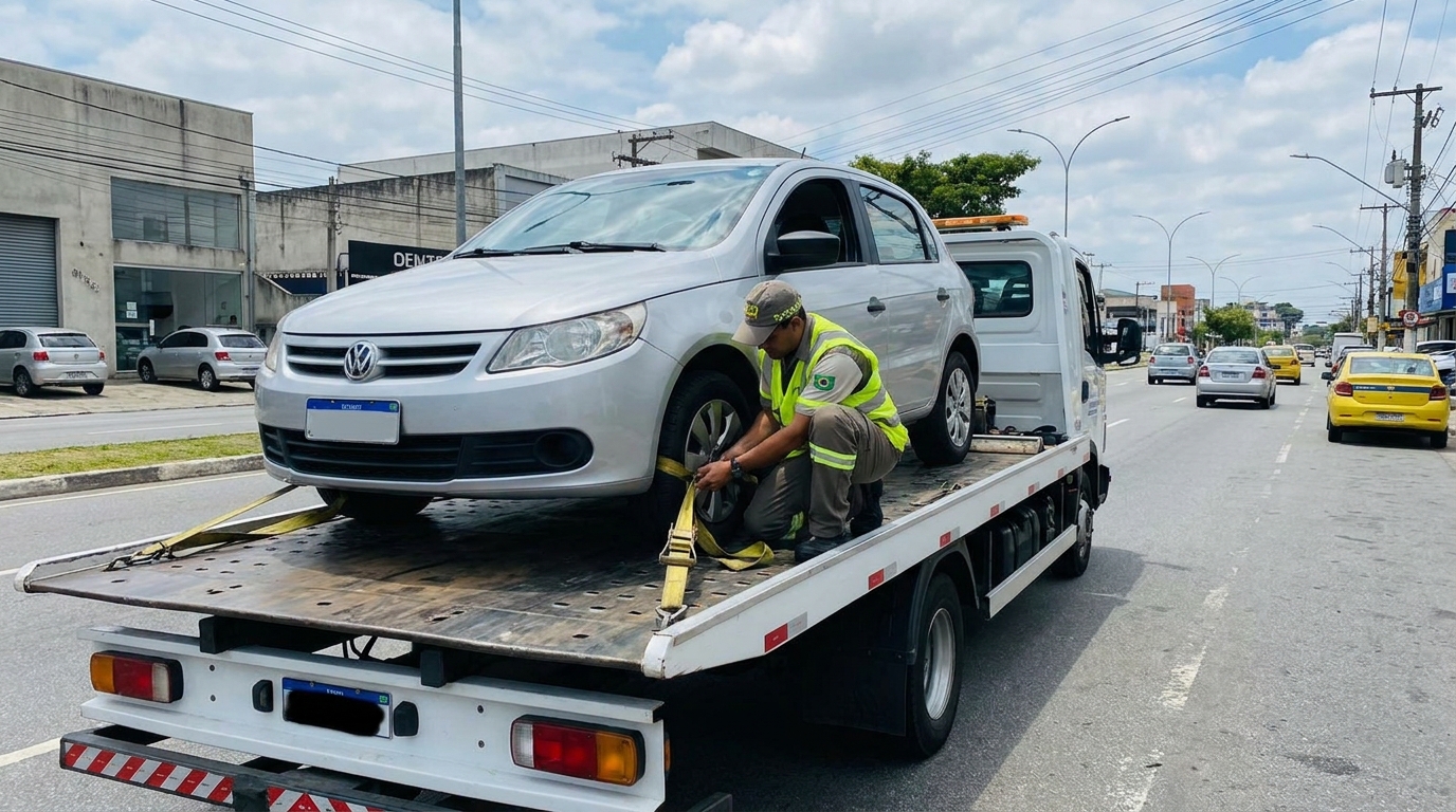 Recolhimento após Colisão no Castelo Branco, Campina Grande‑PB